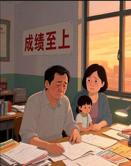 孩子考不好，其实是你怕丢脸

刘震云一句话戳破真相：家长盯着分数，是怕自己没本事