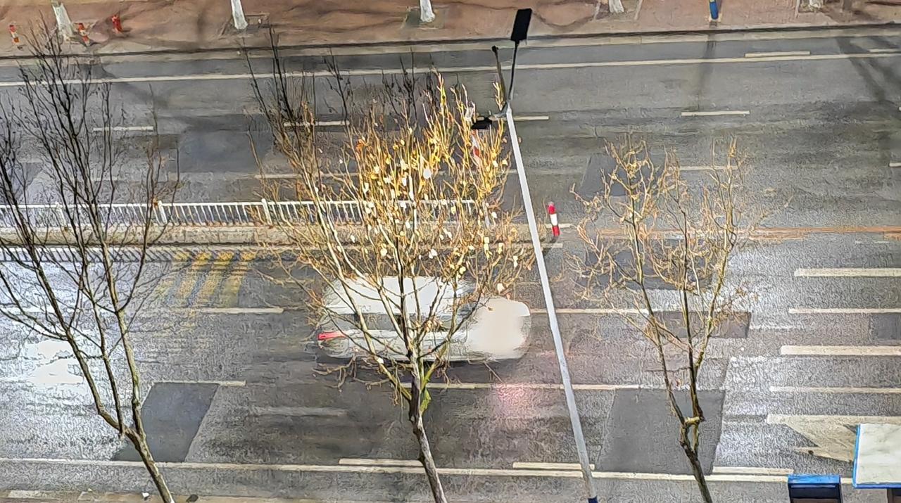 烟台夜雨，3🈷️2日4:05烟台清晨下雨，春雨贵如油，润物细无声。