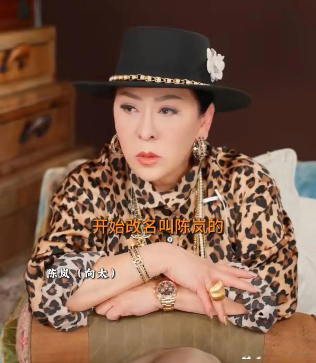 向太首次坦白！为什么从不叫陈岚，一直自称向太 