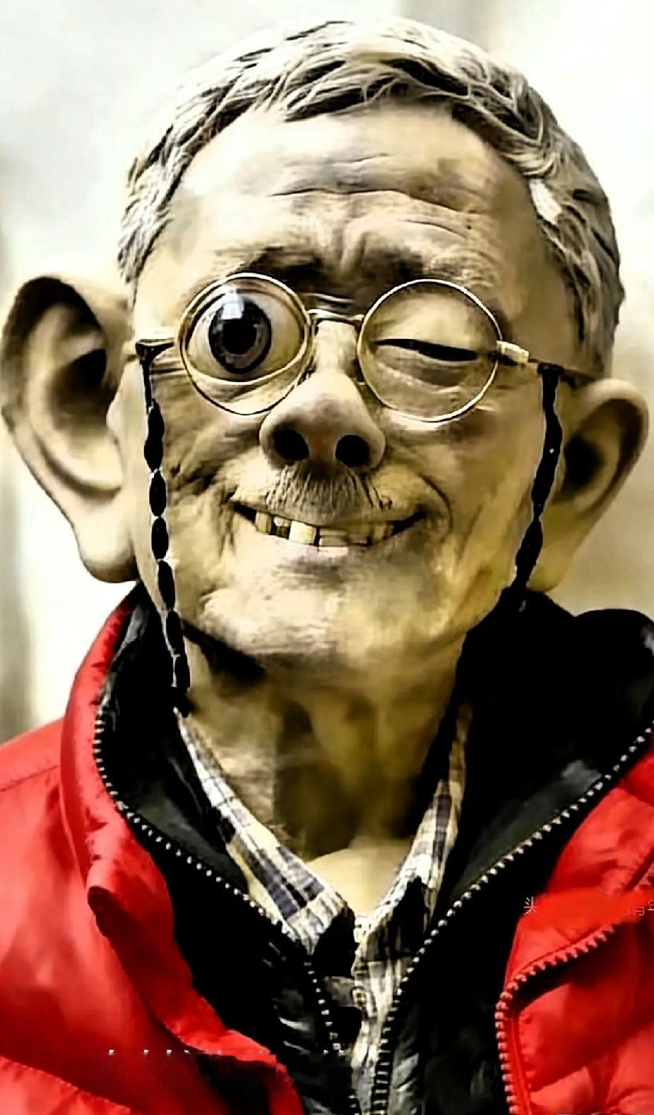 魔法打败魔法的最高境界：
用你的审美，创作出让你本人都膈应的艺术品。
网友太有才