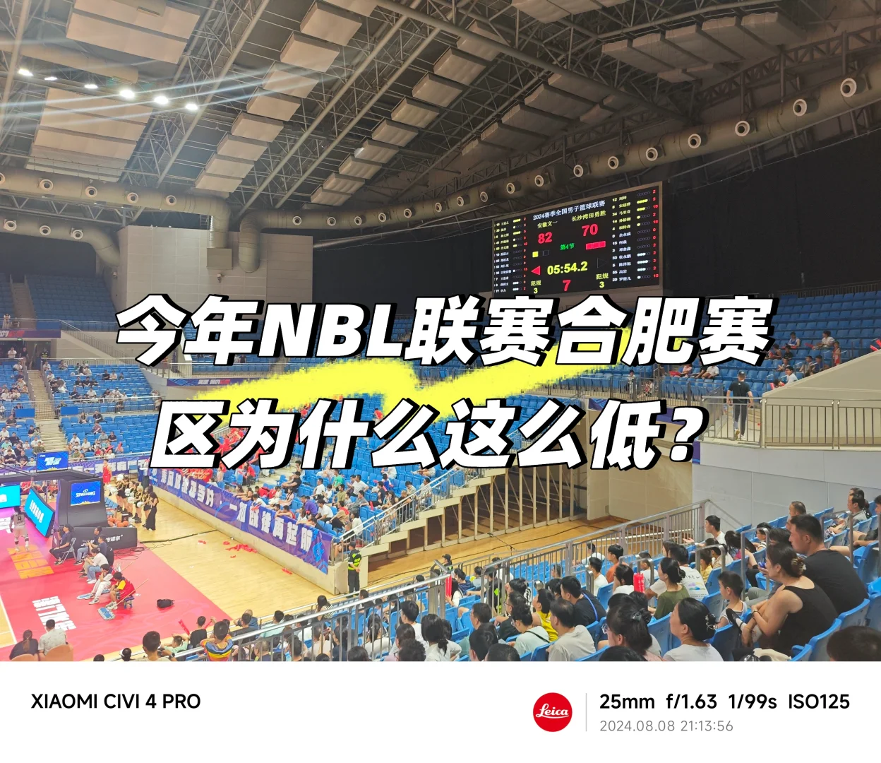 今年NBL联赛合肥赛区为什么这么低？破案了！