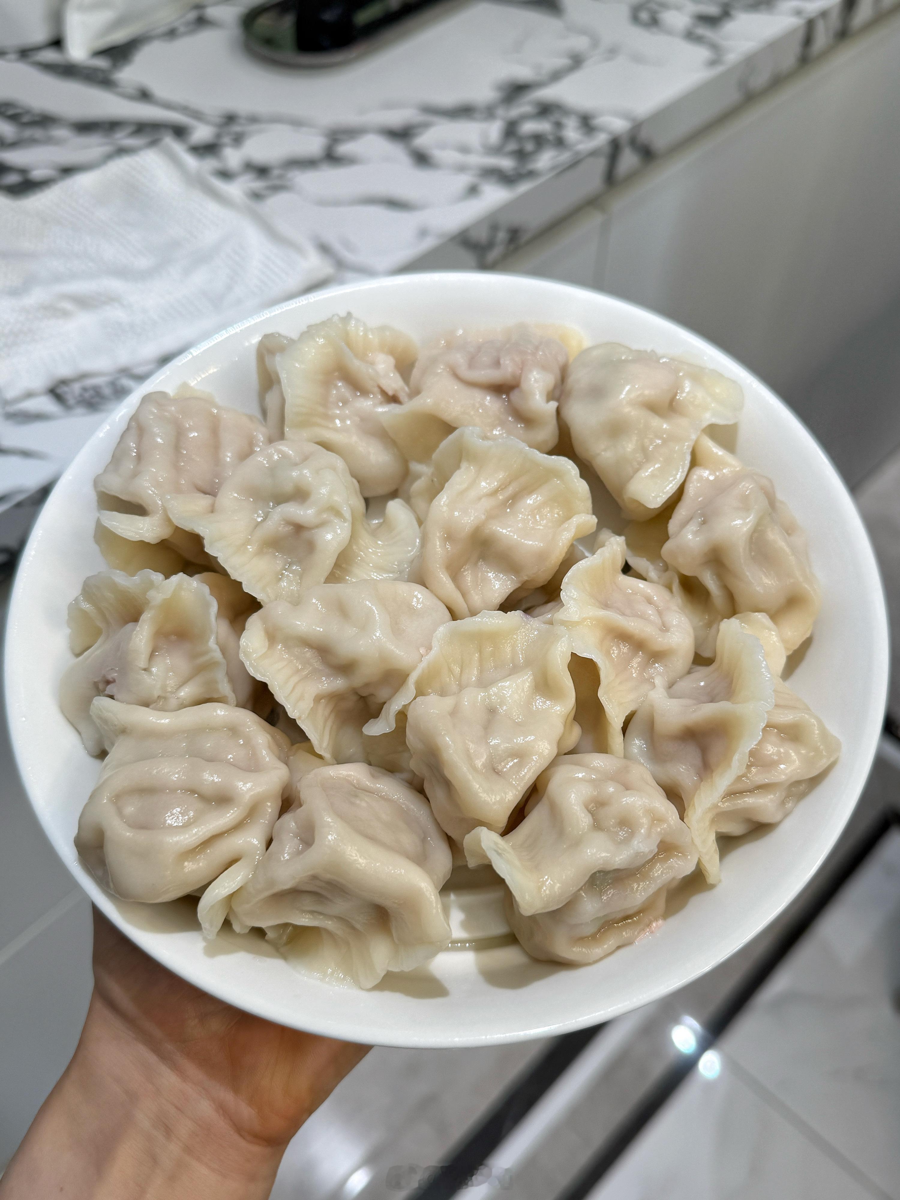 茴香猪肉馅饺子🥟永远无法拒绝一口爆汁儿的大肚水饺！思念冷鲜肉水饺更好吃 ​​​