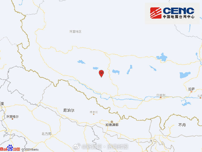 #地震快讯#中国地震台网正式测定：10月05日11时33分在西藏阿里地区措勤县（