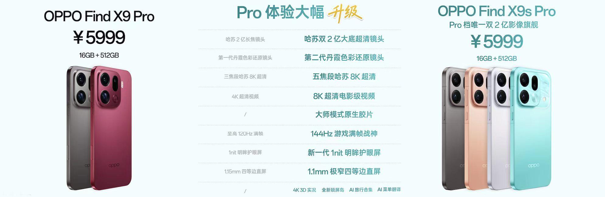 在今年内存成本大幅涨价的压力下，OPPO旗舰新机没涨价，Find X9s Pro