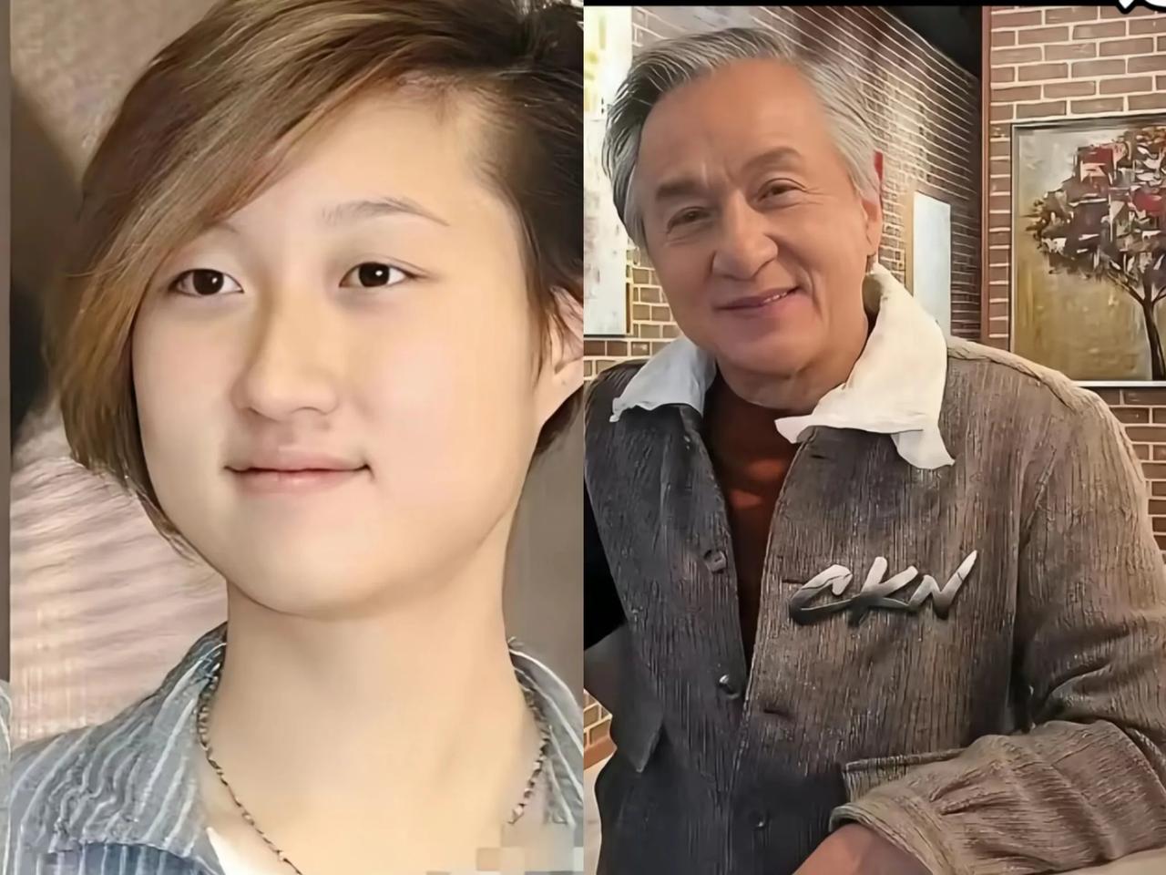 不查不知道，查了才明白！
成龙去年通过人联系上在加拿大的女儿吴卓林。关心她经济，