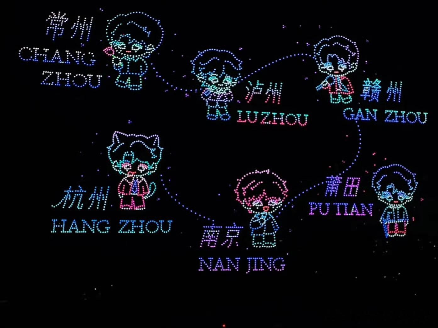 夏日爱心站zy梓渝内娱第一无人机应援 梓渝yuni永远幸福！爱你梓渝宝宝！！