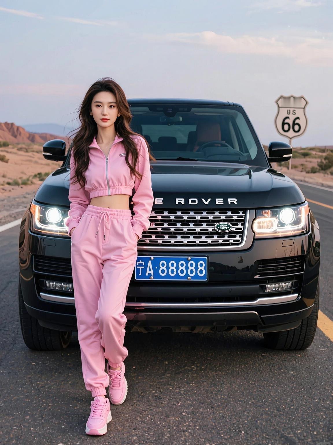 女孩自己挣钱买个车，太酷了抖音ai创作 今日分享 不一样的自己 没人懂我的世界