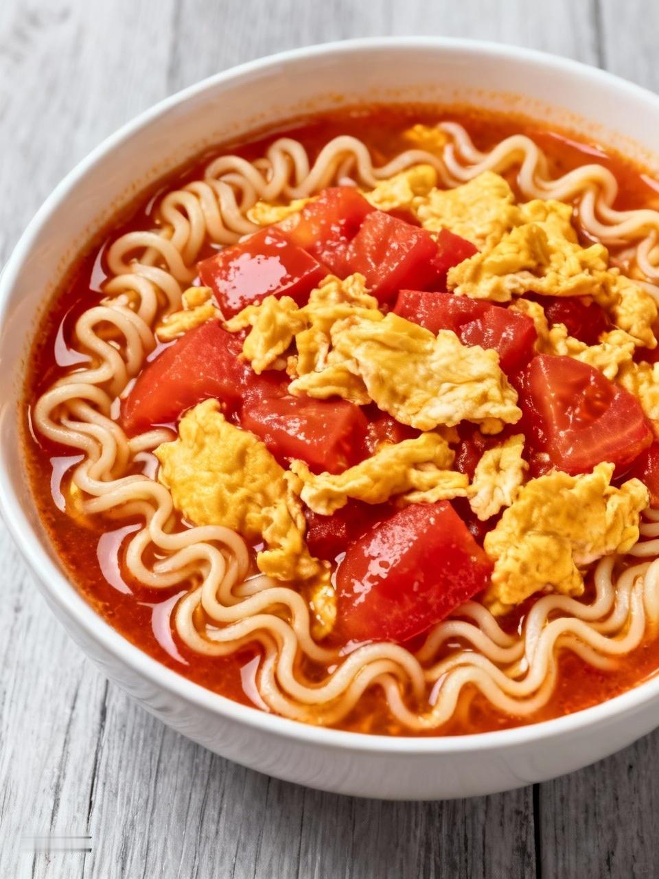 5分钟懒人食谱。番茄炒蛋面的神仙做法：5分钟懒人食谱。番茄炒蛋面香到舔碗。谁懂打