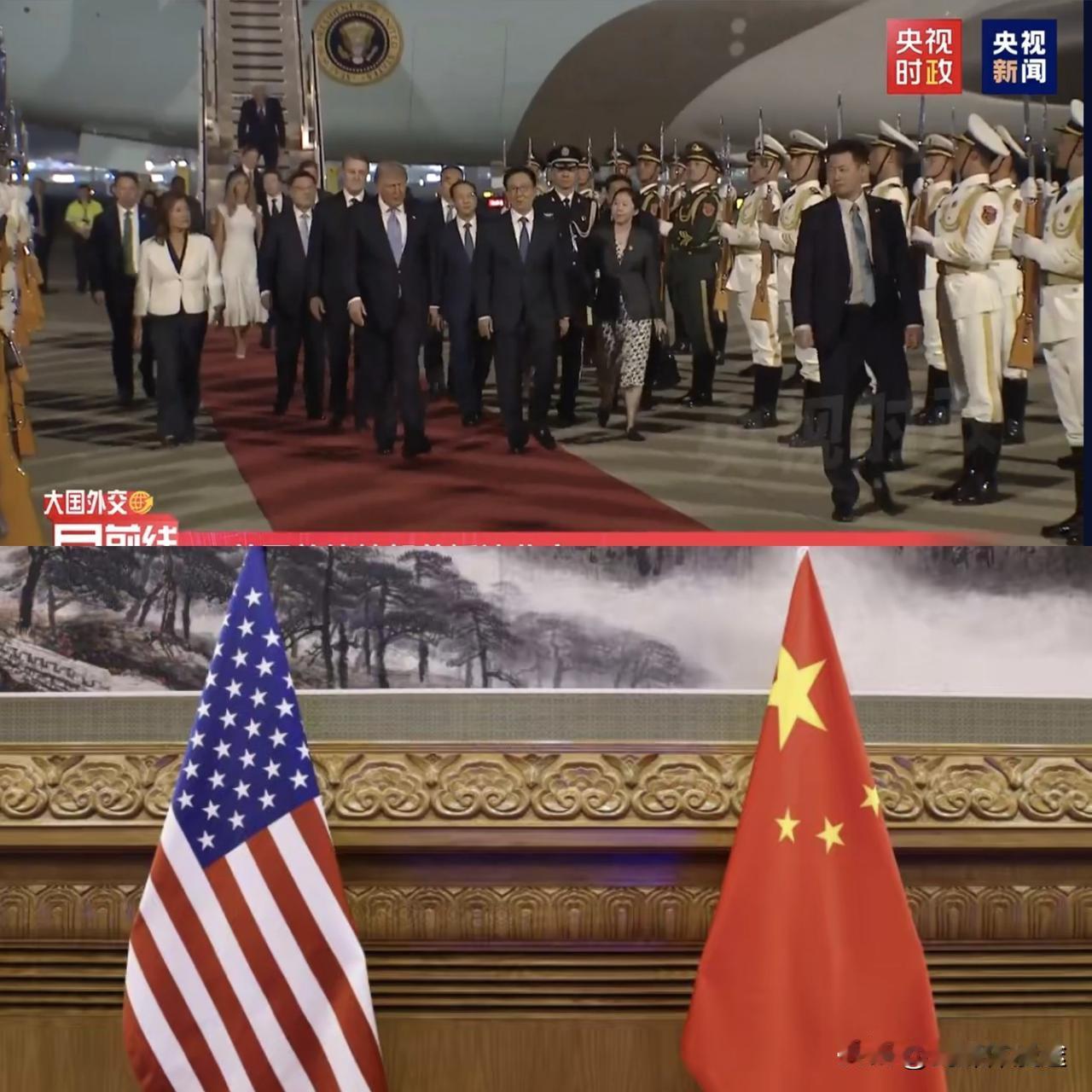 特朗普访华前表示：到中国提出第一个“请求”就是对美国开放中国市场，而此时美国向中