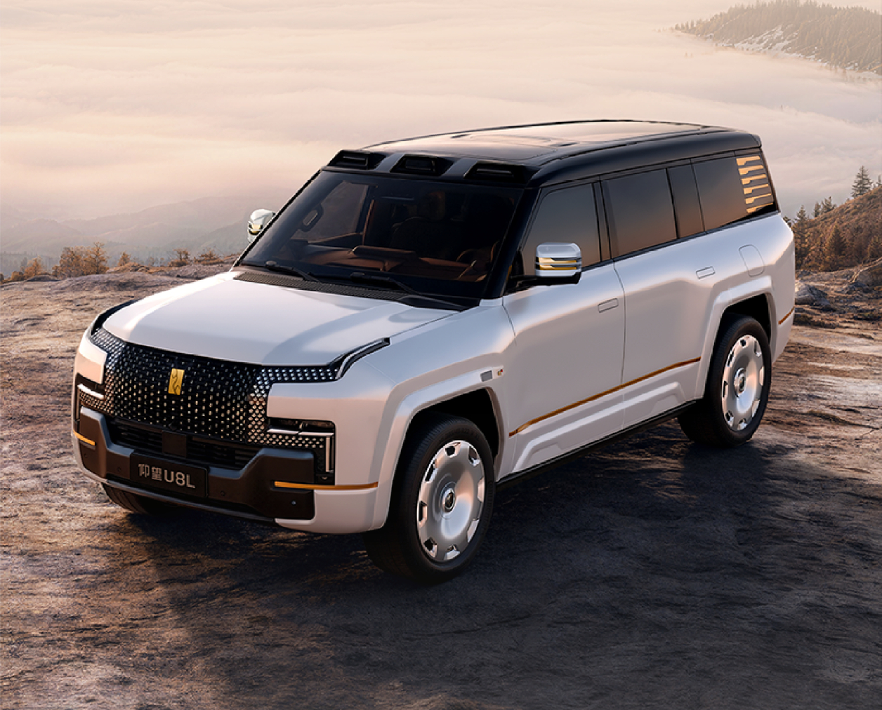 仰望U8L鼎世版的气场是真的顶。 