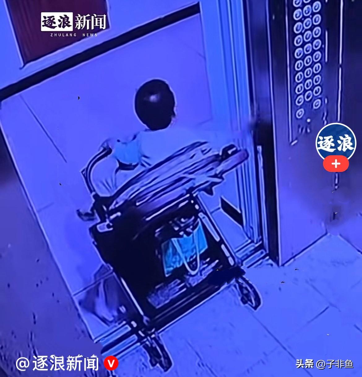 能不能长点心……
近日，安徽马鞍山一小区居民发现电梯停在7楼一动不动，立马联系物