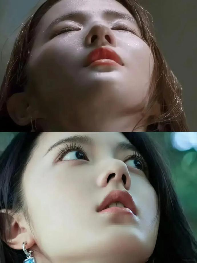 原来真正好看的人拍照不存在找角度的问题，这个作死角度拍出来也照样好看 ​ ​​​