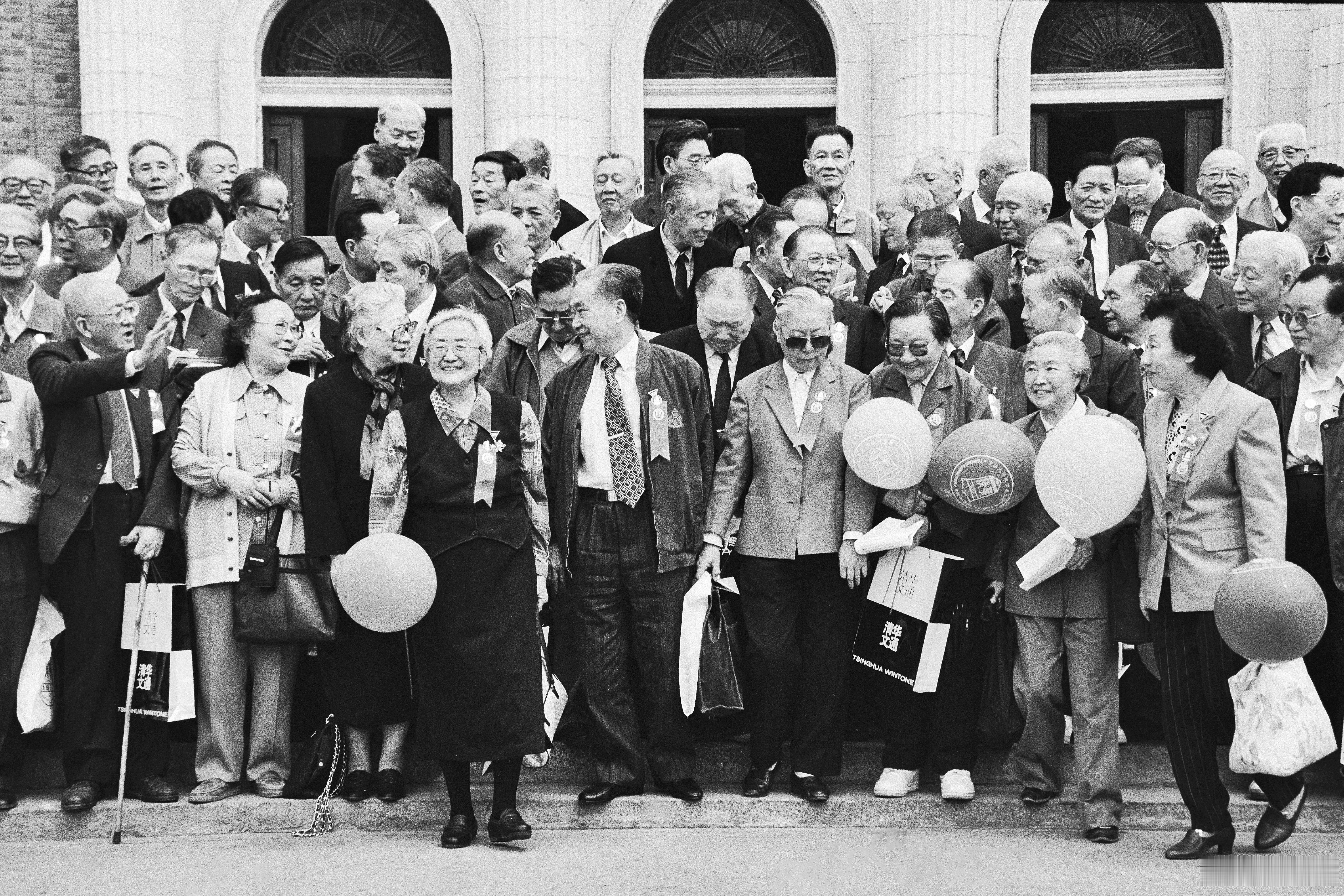 【边走边拍】老校友聚会/清华大学建校85周年——1996.04.28北京 