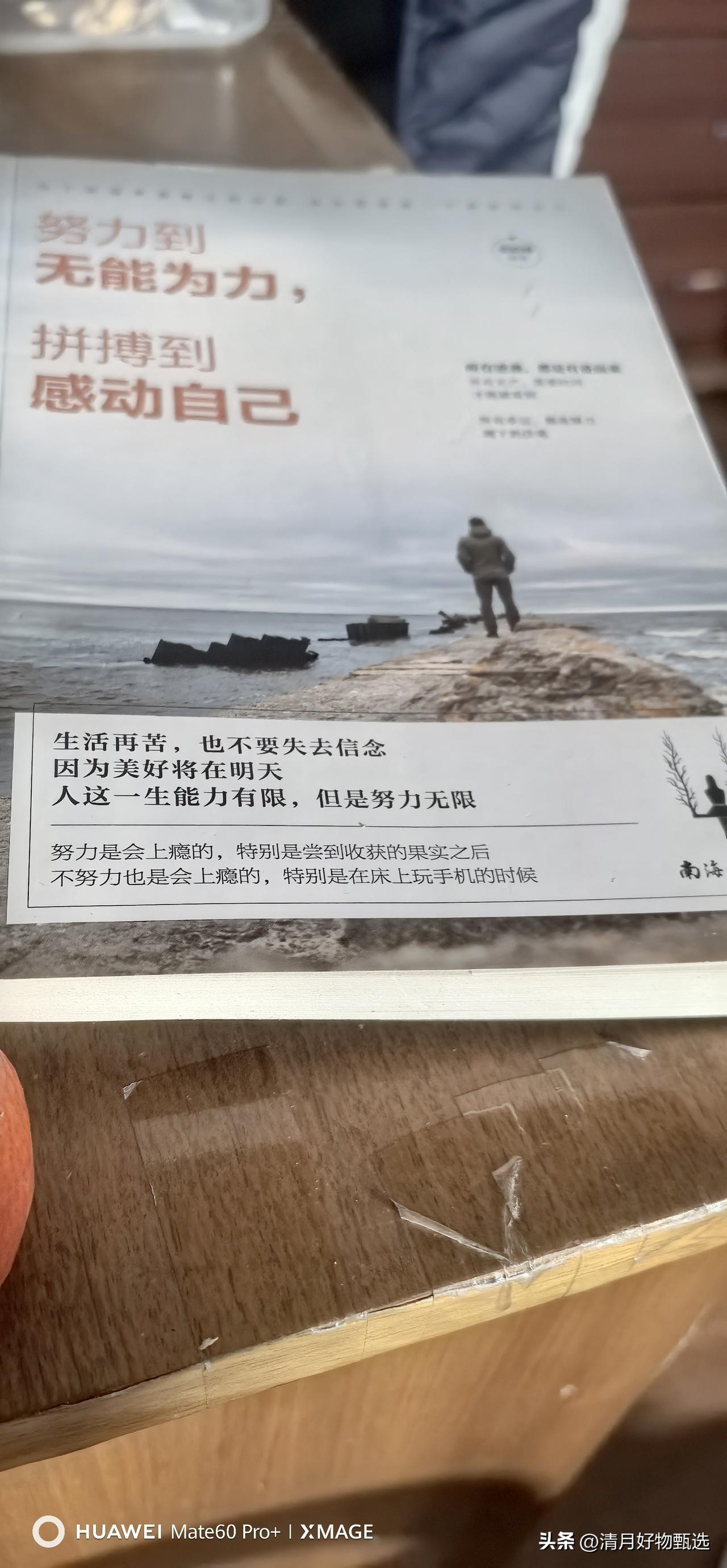 写完育儿文案后，我又轻轻翻开那些熟悉的书页——《放下》、《努力到无能为力，拼搏到