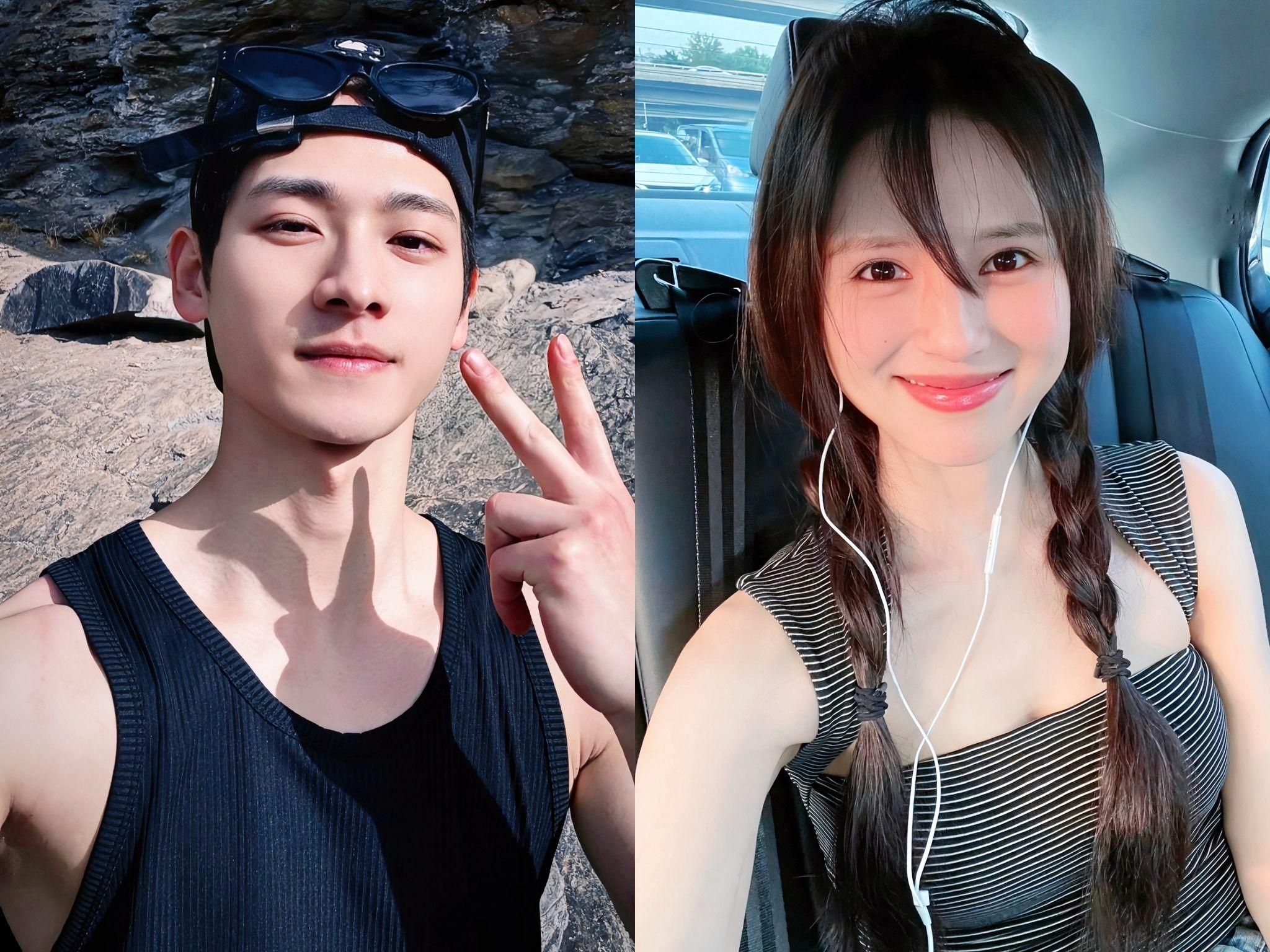 纯恨cp私下就是甜妹和硬汉啊。