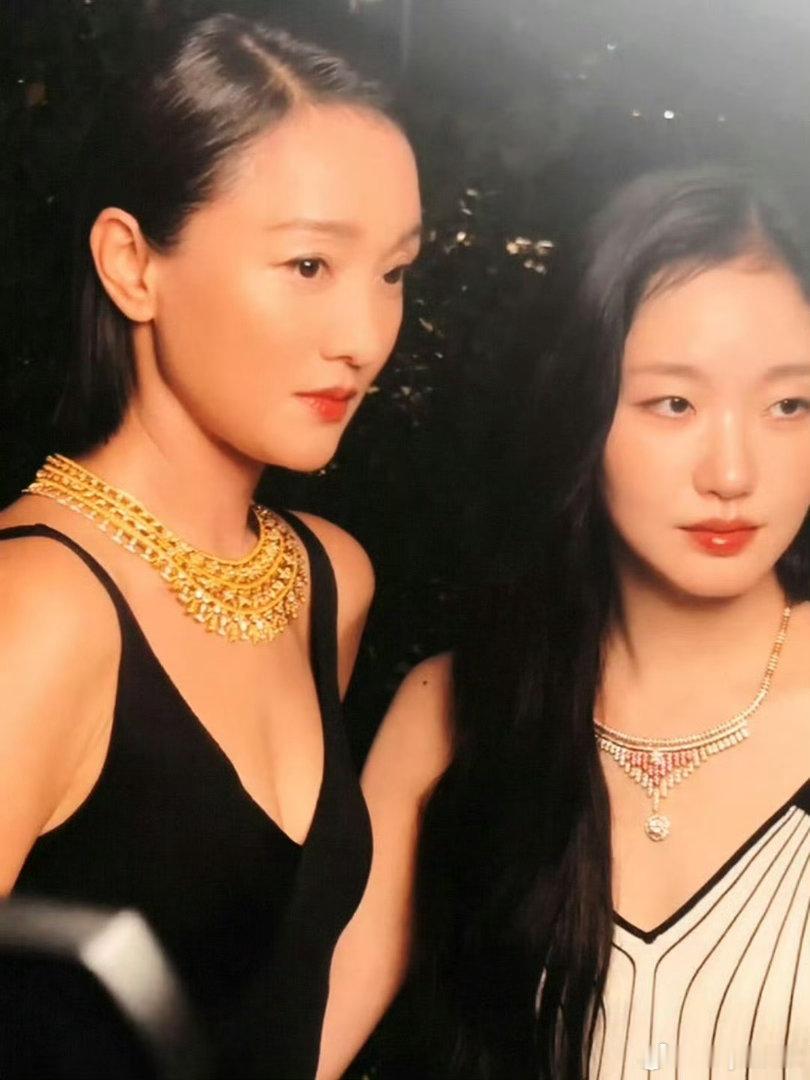 周迅与金高银刘嘉玲同框周迅朴叙俊金高银同框 周迅金高银同框互动好甜啊！两人中文对
