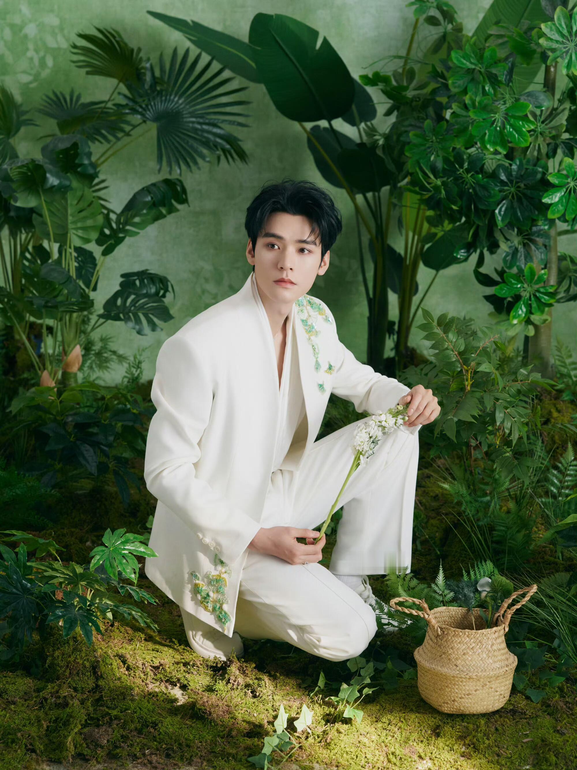 翩翩公子温润如玉、光风霁月、郎艳独绝 世无其二、芝兰玉树、温文尔雅、眉如远黛含春