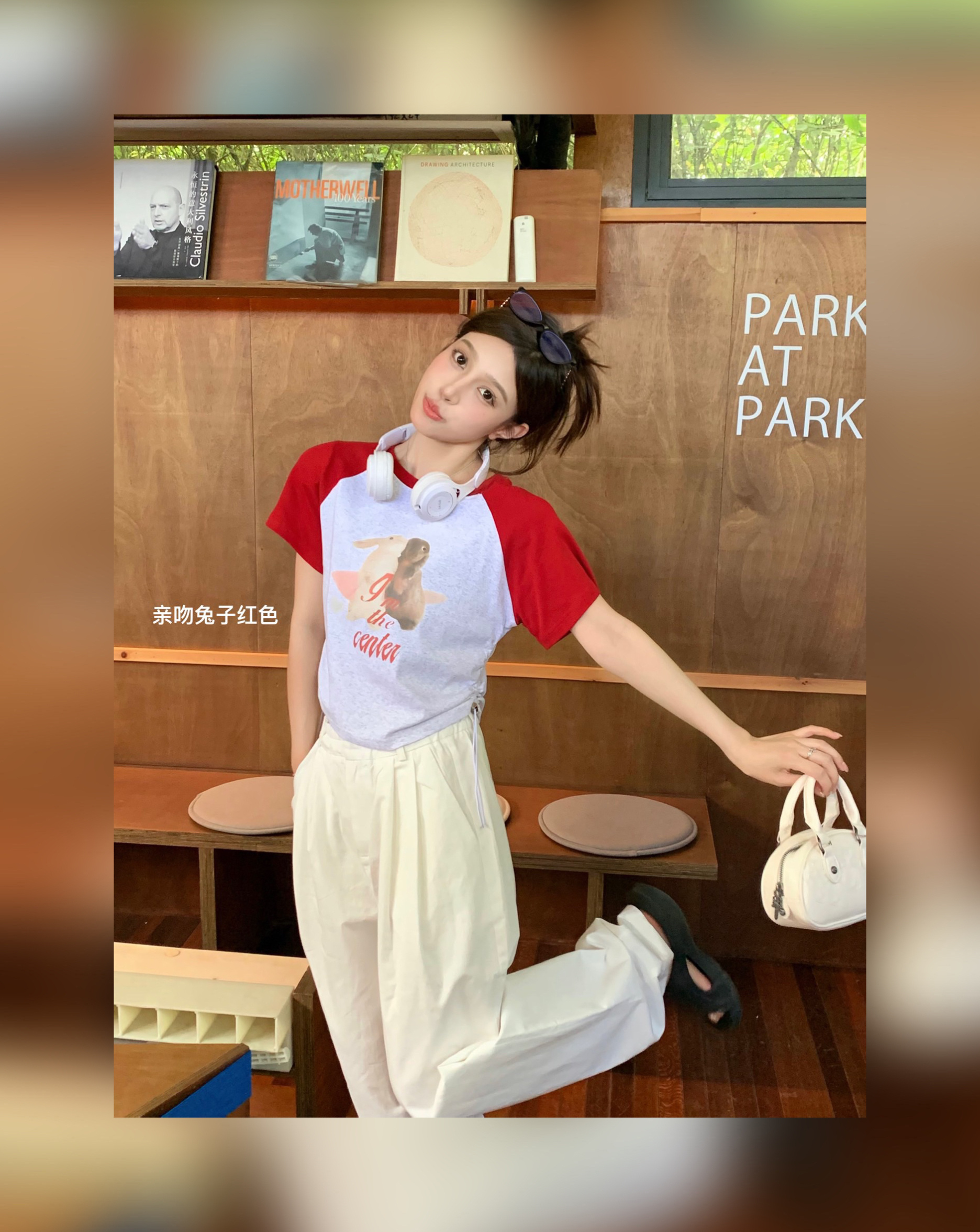 #好物分享#姐妹们 Yi定要试试正肩t版型太Wan美了 穿出来比例太好整个人都气