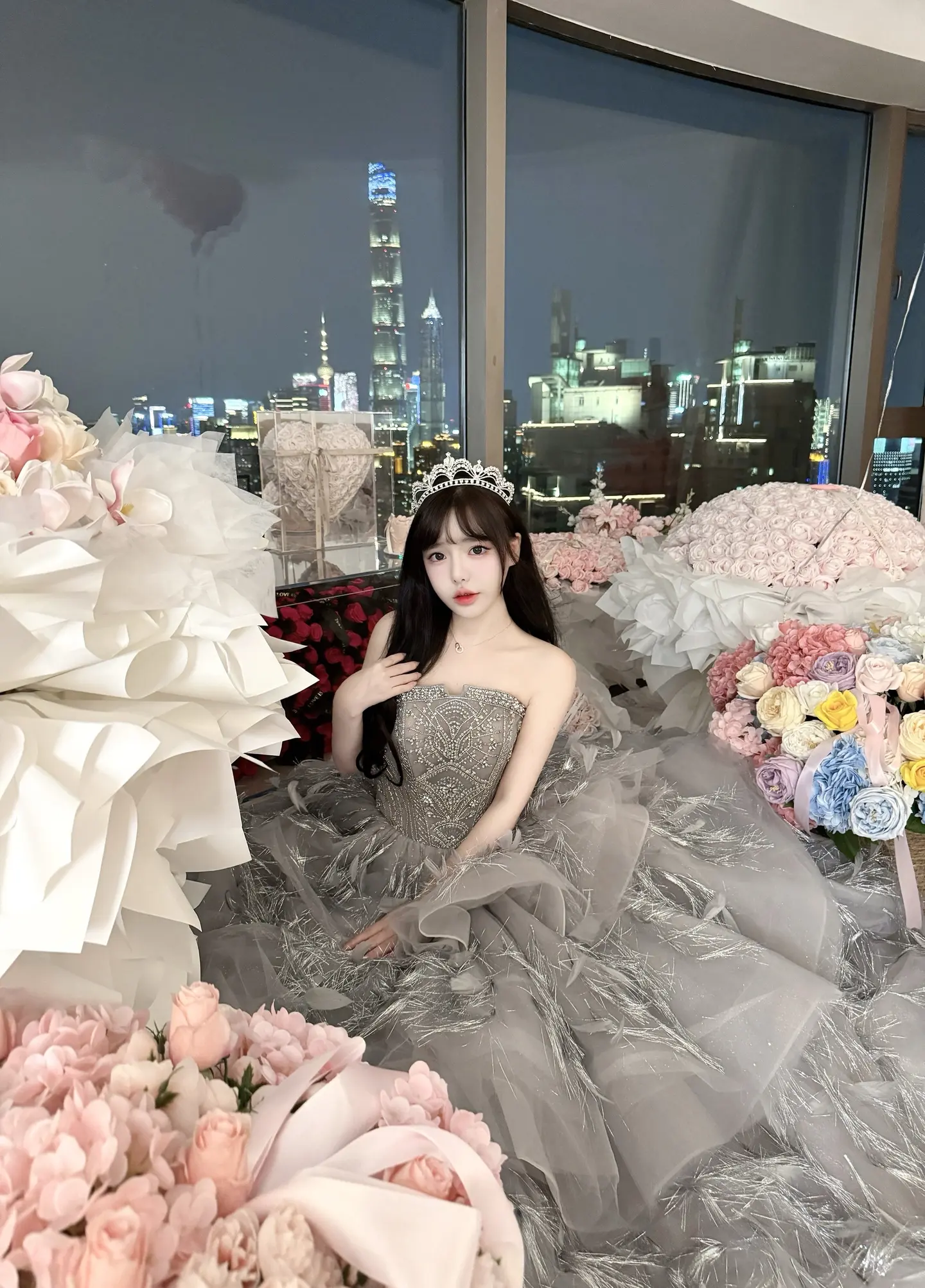 上海一线江景拍生日照是什么体验