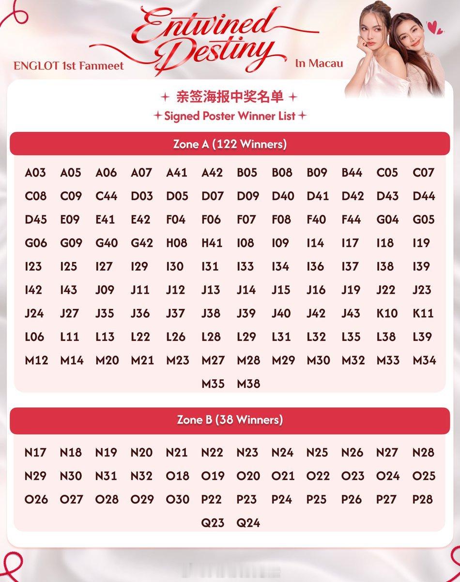靠 好像看到自己中了一个签名海报 