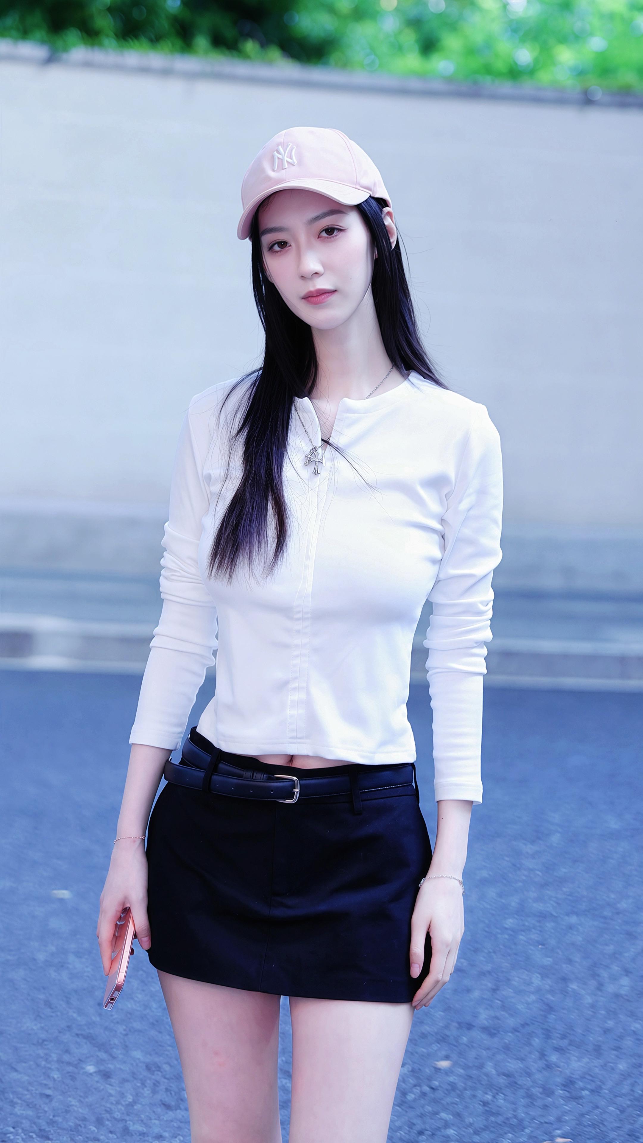 上海街拍｜欣子。东北辽宁女孩00后身高175，在上海做模特