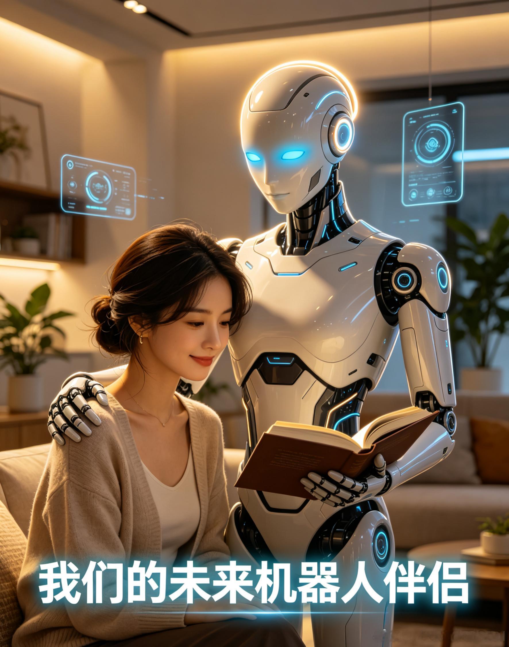 《假如我们有未来机器人伴侣》结合设想的百年后AI+机器人时代、主打独立、只求陪伴
