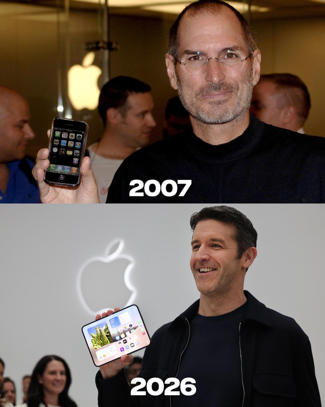 苹果折叠屏继承了乔布斯对工业设计的极致要求

📱 2007 年的初代 iPho