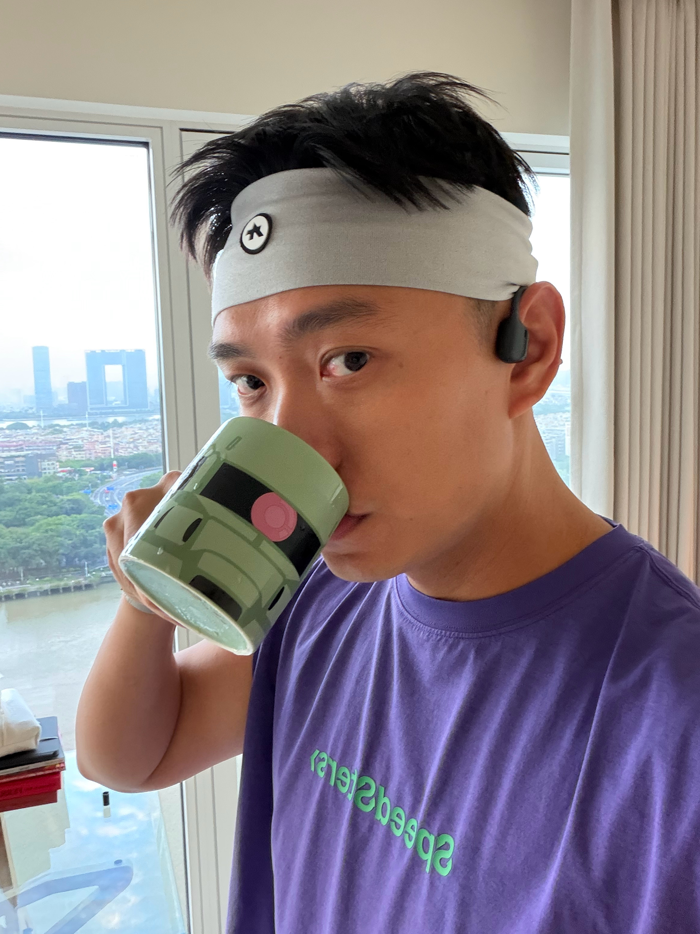 咖啡，骑车，遛狗 ​​​
