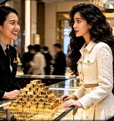 北京一女子，2017 年把自己家房子卖了 800 来万，转身买了 30 多公斤黄