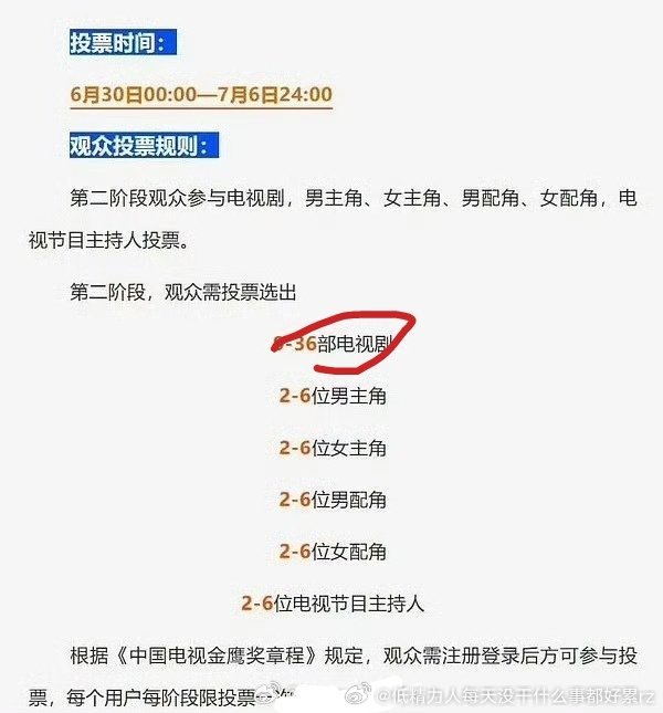 金鹰还是没想好提名36部电视剧就挺离谱的