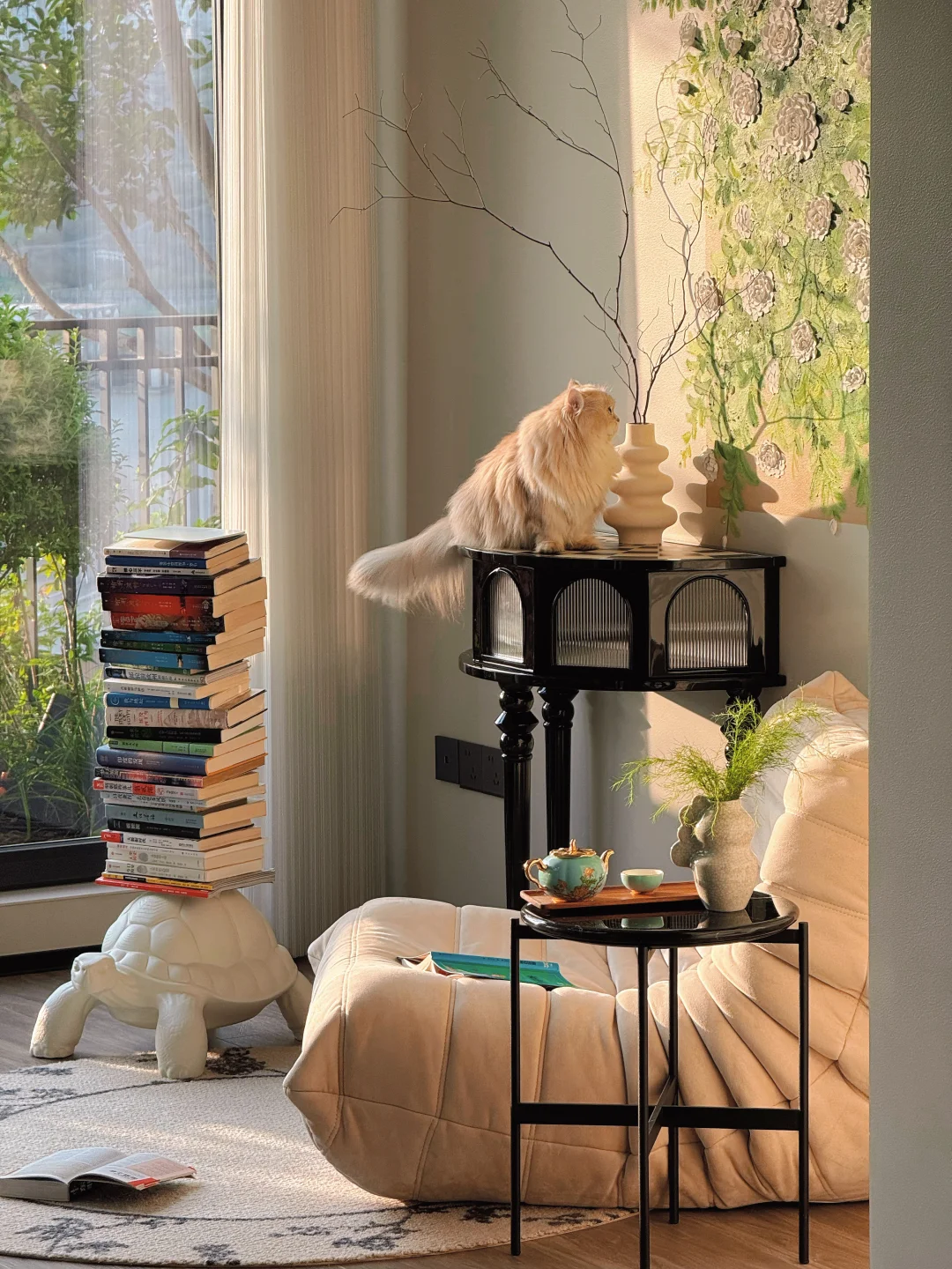 宅在这1平米读书角📚藏满日常欢喜～