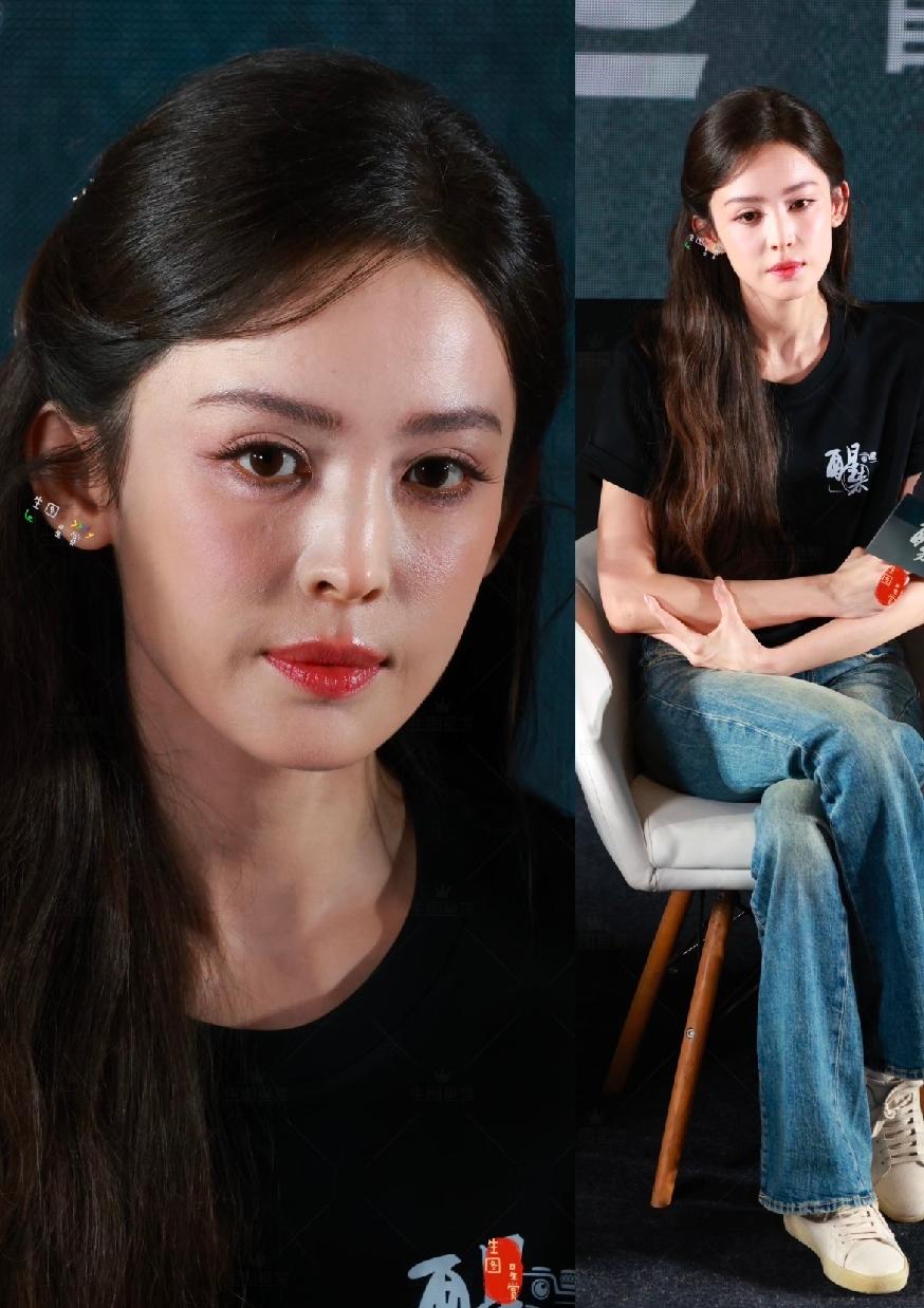 难得看到娜扎这么真实的一面，我还以为娜扎永远不会老呢，这个皮肤状态就很符合她30