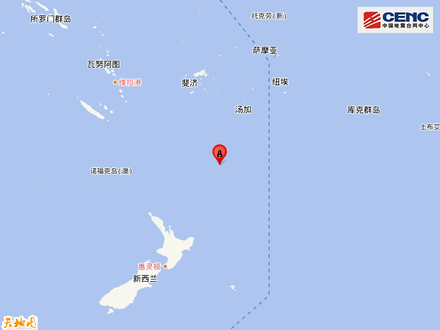 政府工作报告|新西兰克马德克群岛地区附近发生6.4级左右地震
