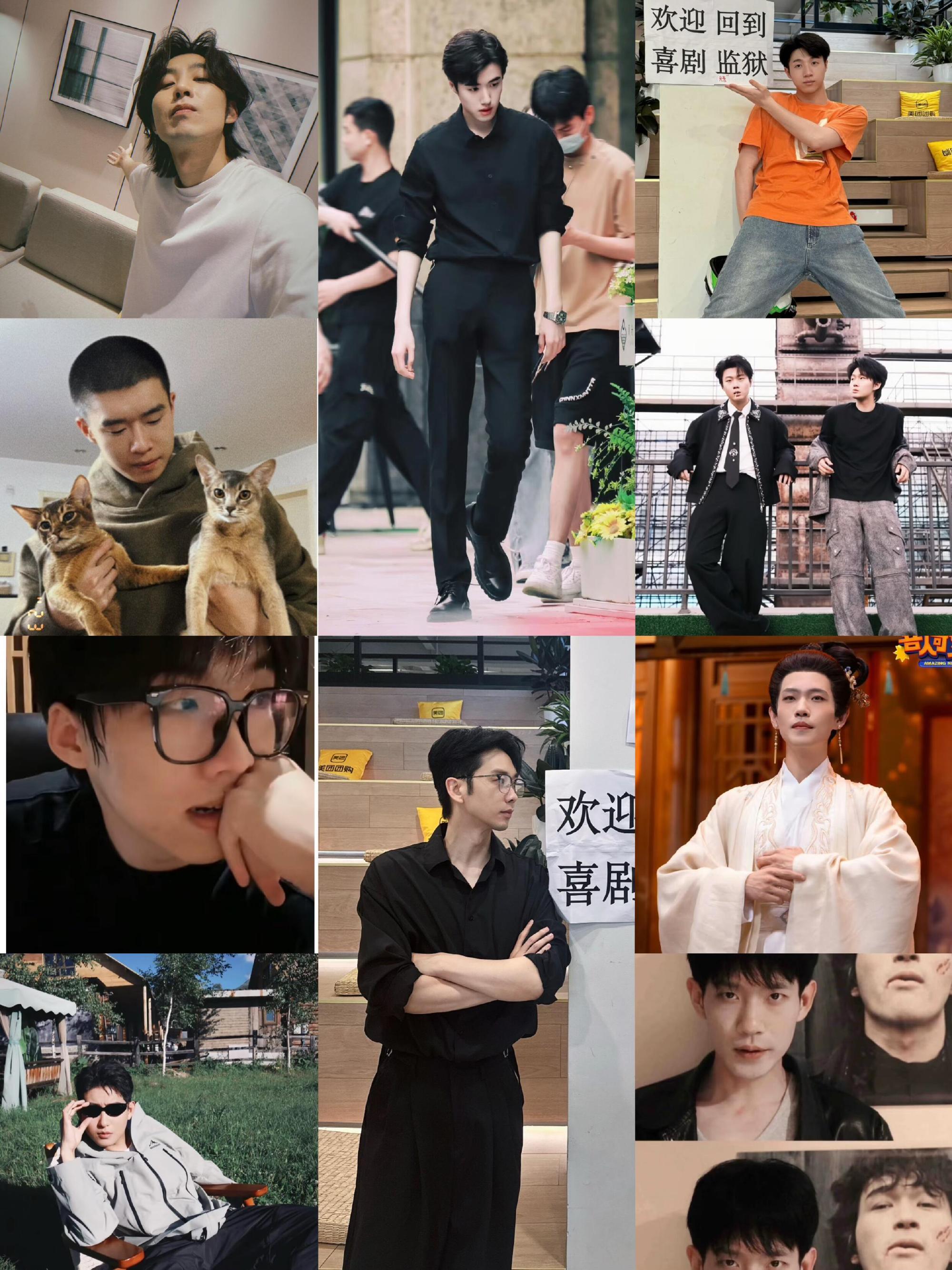 喜夜2伟大的帅哥喜剧不是看喜人奇妙夜 之前没人告诉我喜剧演员也这么帅啊，本来是来