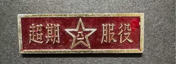 《超期服役》证章