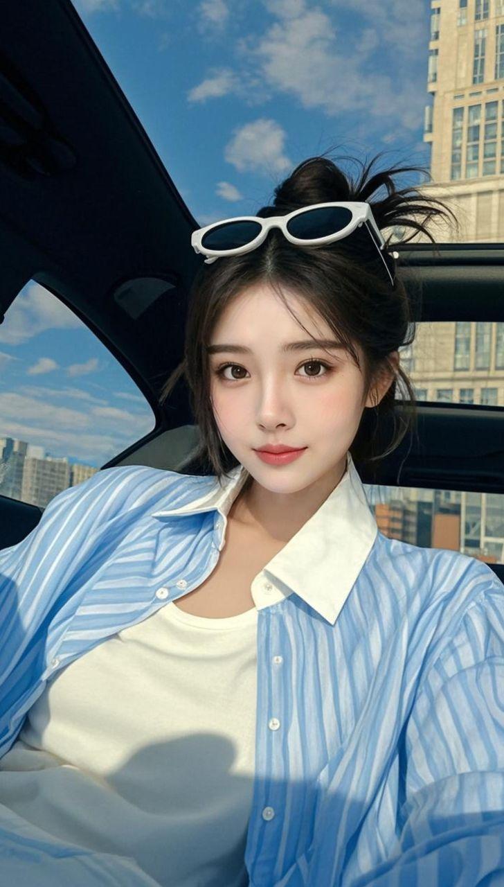 车窗日光自拍 原来ai写真可以这么美 人生总得有一套ai写真吧 谁拍谁...