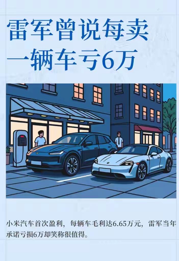 从“亏麻了”到“赚疯了”！小米汽车逆袭实录，网友直呼：这剧本太敢写

还记得去年