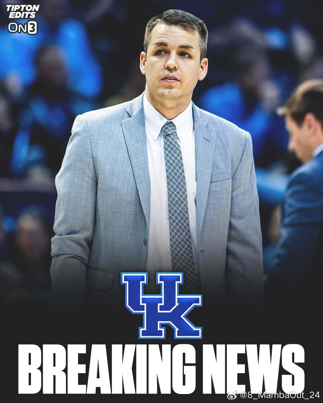 肯塔基大学正计划邀请基根·布朗(Keegan Brown)加入管理层任职，预计近