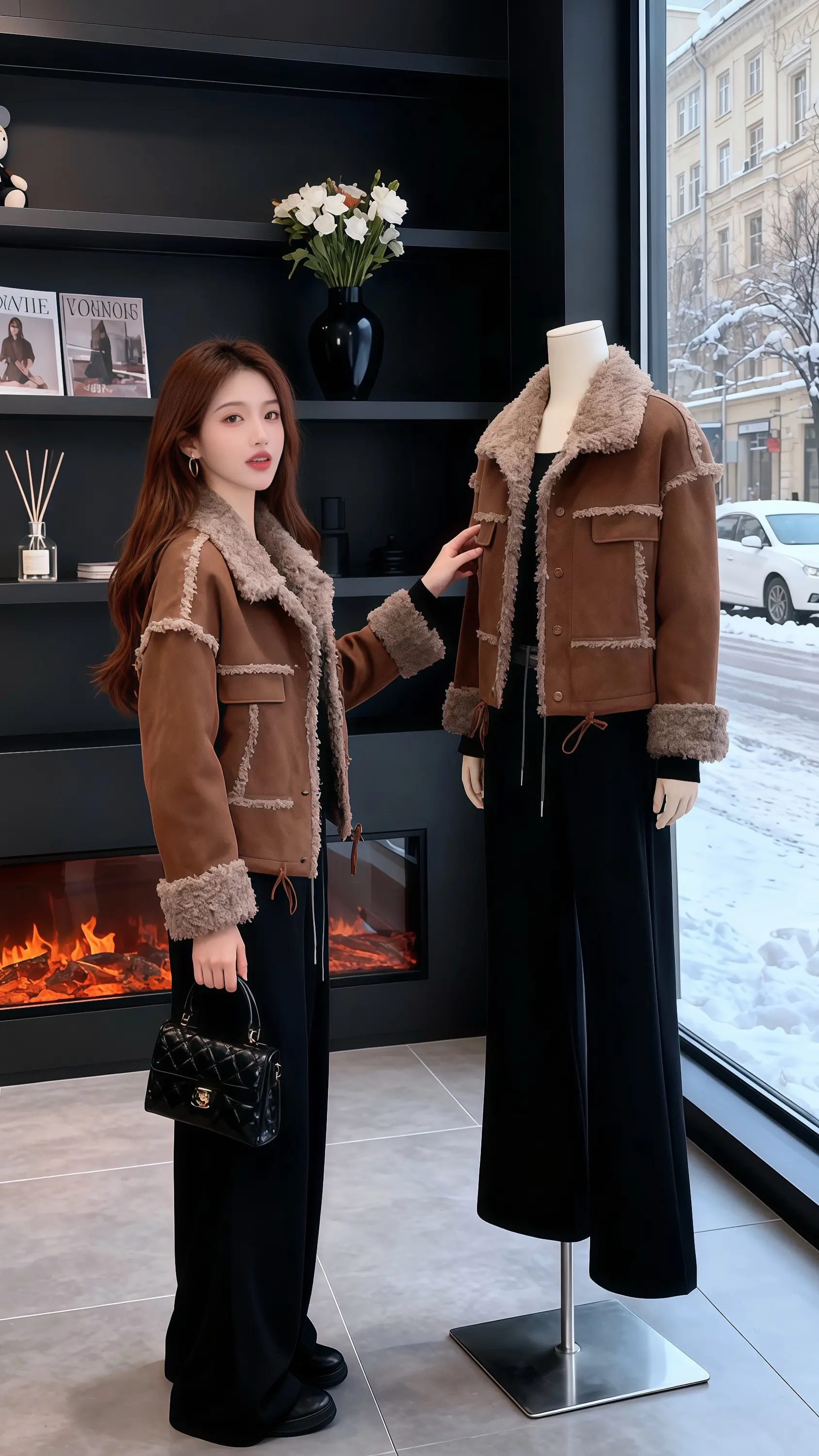 秋冬氛围感穿搭的重要性 时尚又保暖的冬装测评一键入冬穿搭好喜欢简单干净...