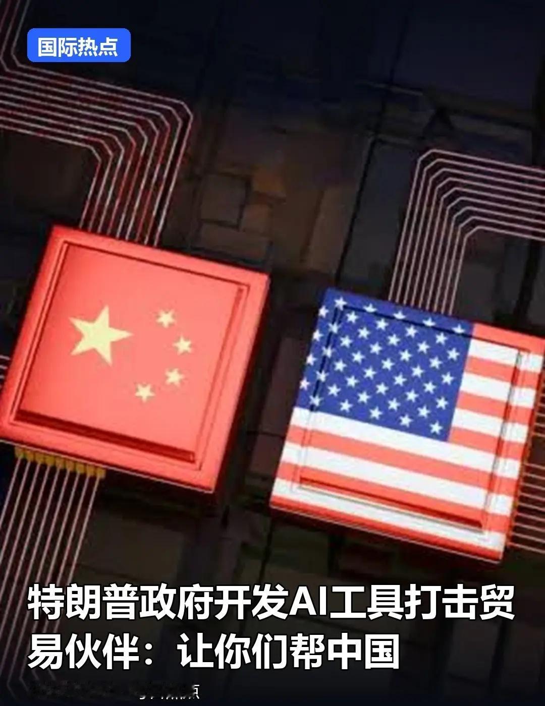 特朗普政府开发AI工具打击贸易伙伴：让你。特朗普政府这波操作真是绝了，居然搞了个