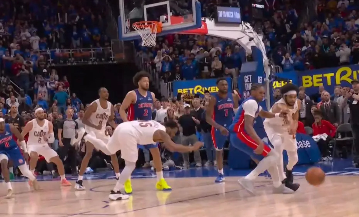 NBA季后赛 骑士vs活塞天王山之战 托尼布拉泽斯 篮球争议判罚05月14日讯?
