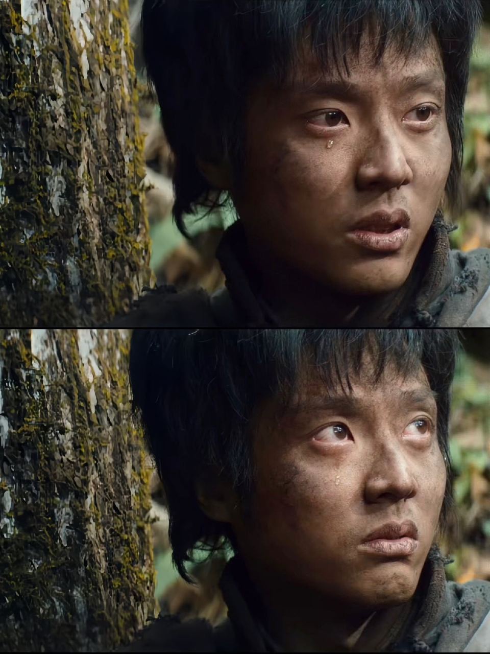 我不说谁能看出这是陈靖可啊！一点偶像包袱没有，?里田小贵的造型真的看出来从剧组到