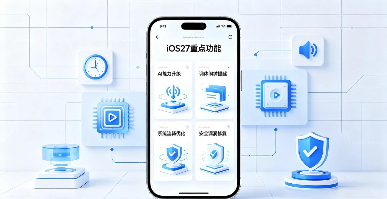 iOS27正式版已经对外推送，系统带来大规模AI功能升级，国行iPhone用户升