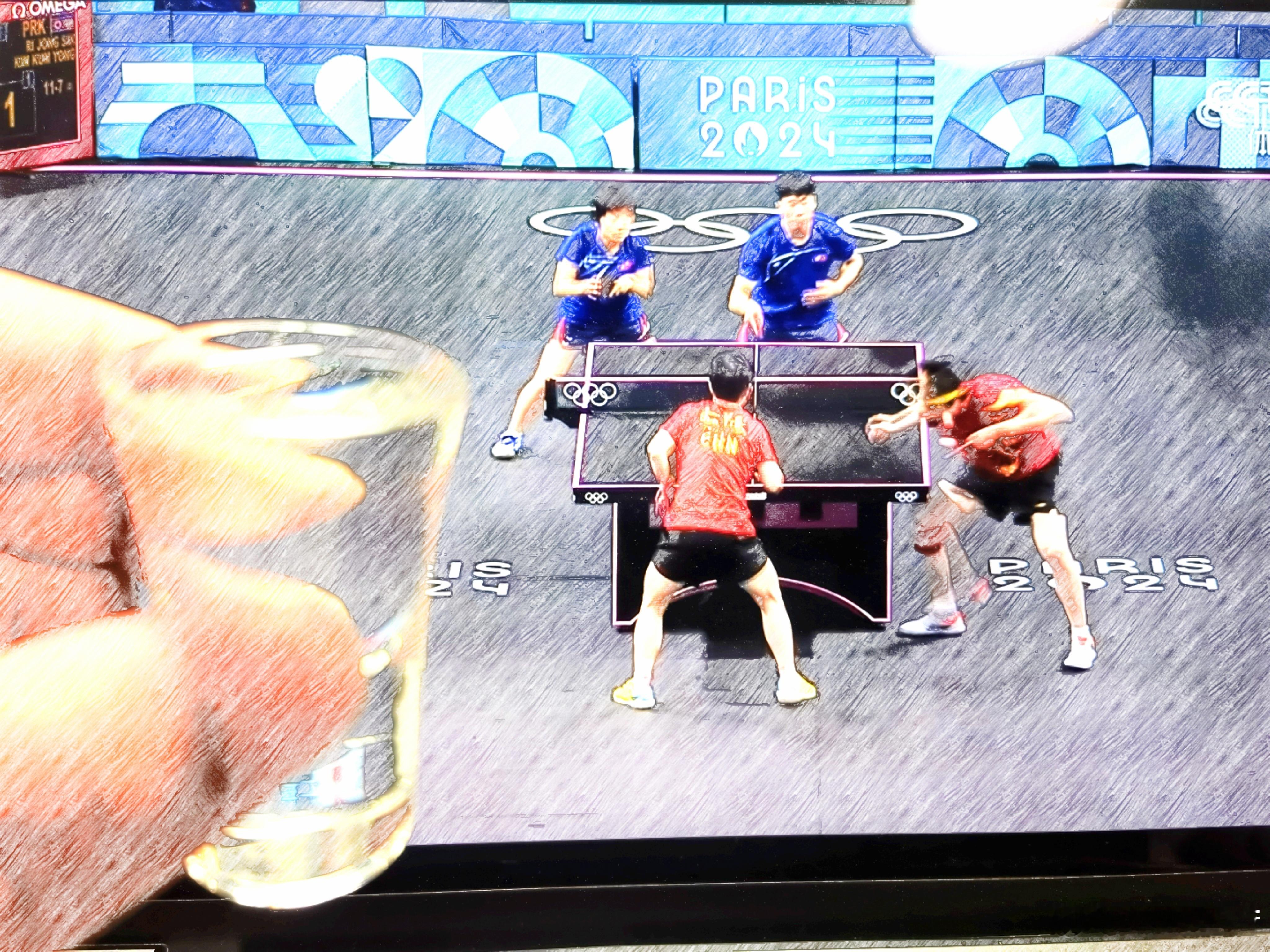 为中国乒乓球队，干杯。#乒乓球# ​​​