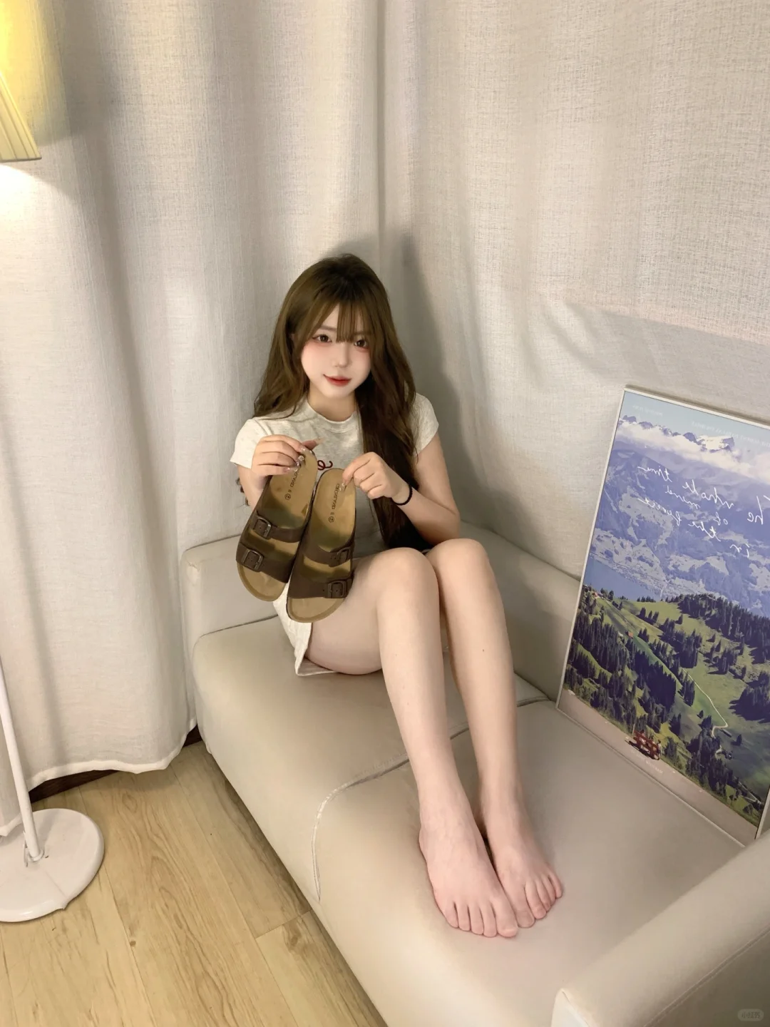 喜欢舒适松弛感