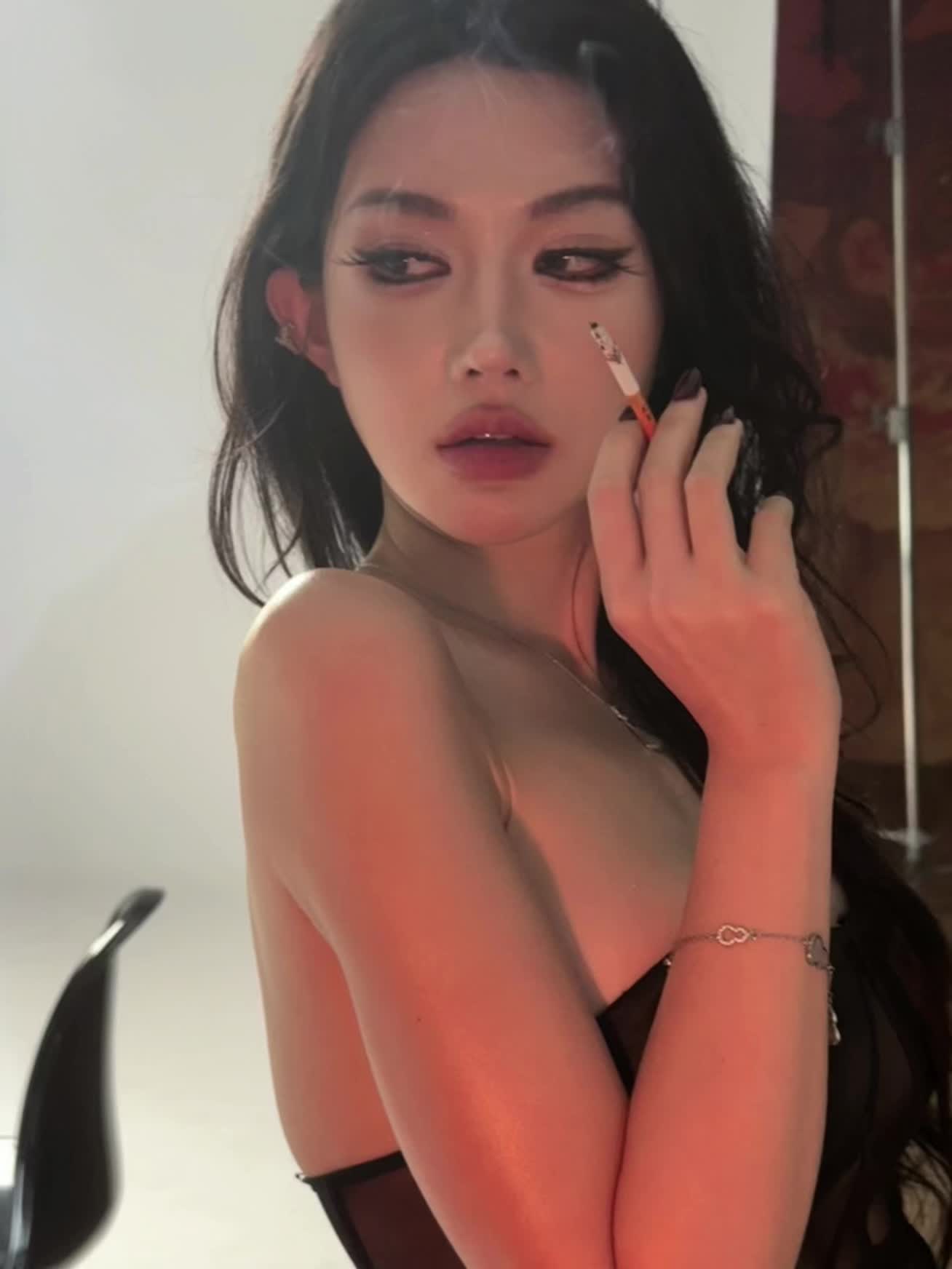 御姐 暗黑系 拍摄花絮 模特