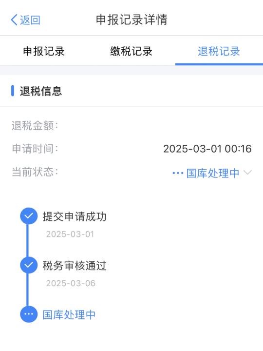 退税流程 早上看审核中 下午突然就到账🥳