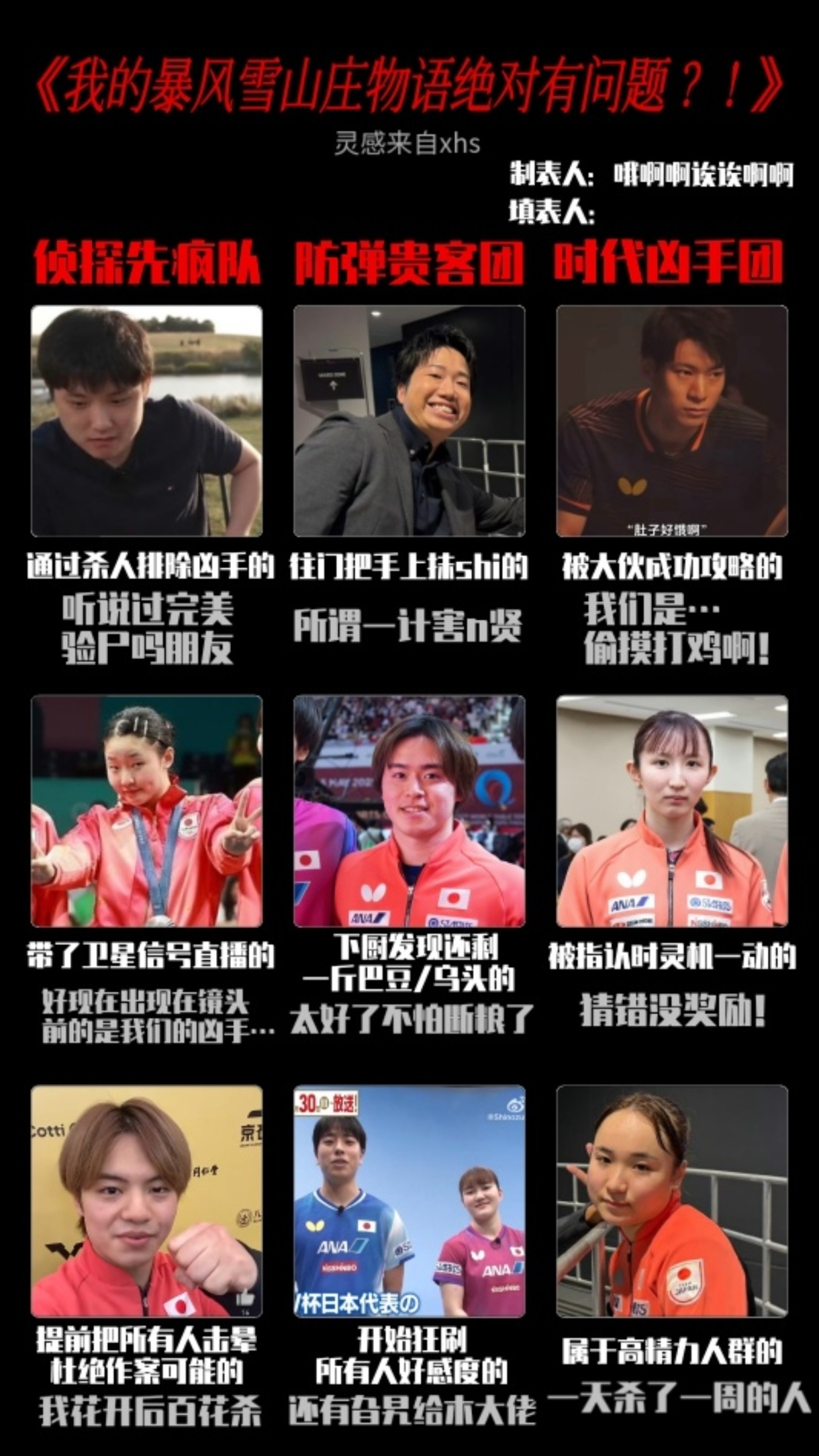 5410【就头疼啊】in 暴风雪山庄 