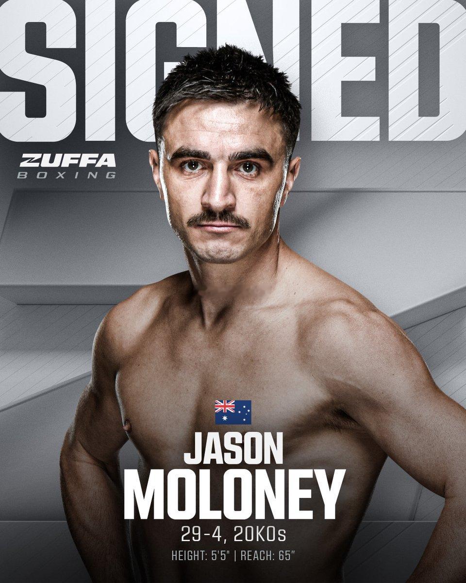 拳坛速递 杰森-莫洛尼（Jason Moloney ）签约 ZUFFA BOXI