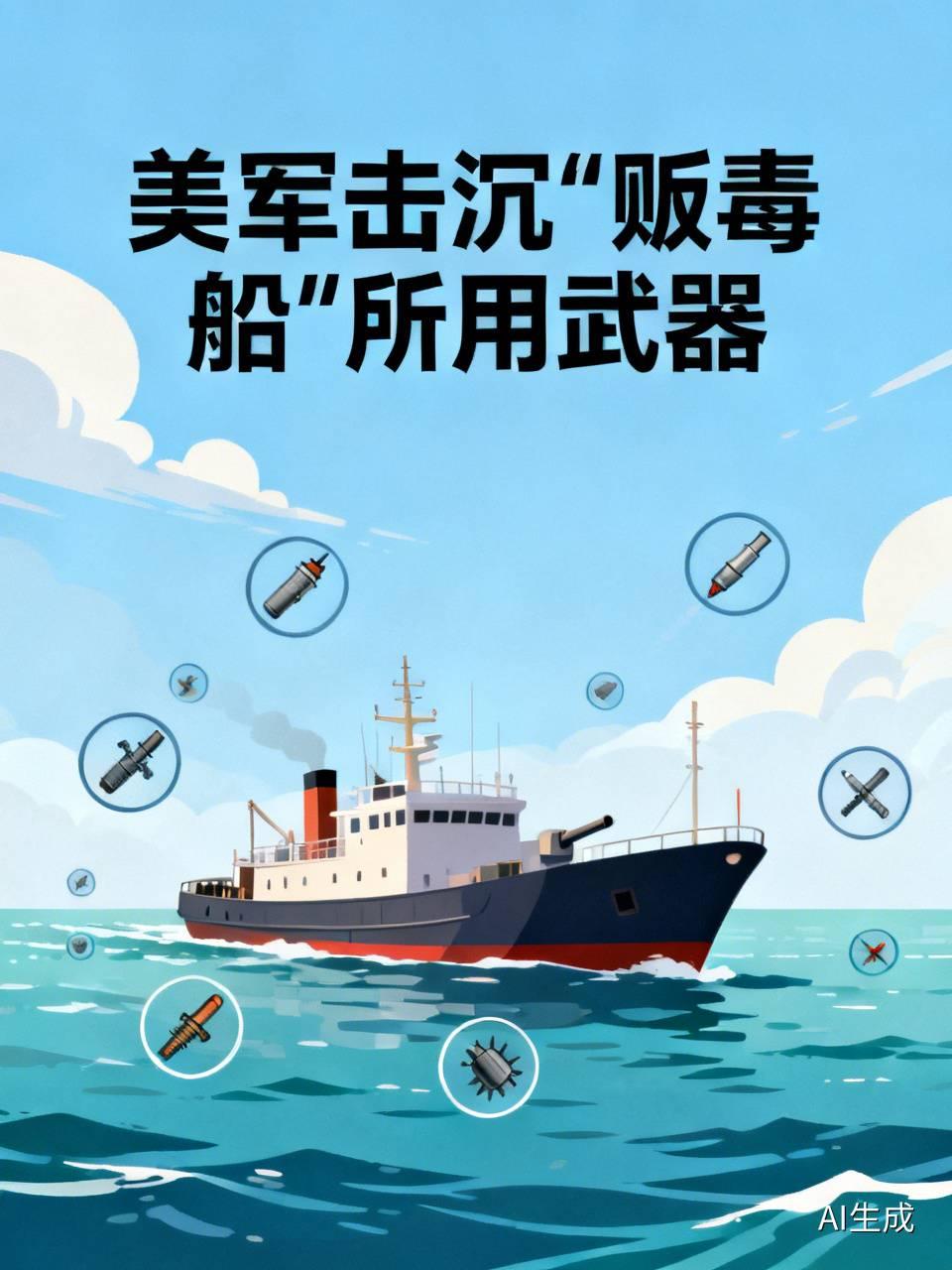 美军老爱宣称击沉“贩毒船”，但具体用了啥武器，官方很少详细说。就说美军南方司令部